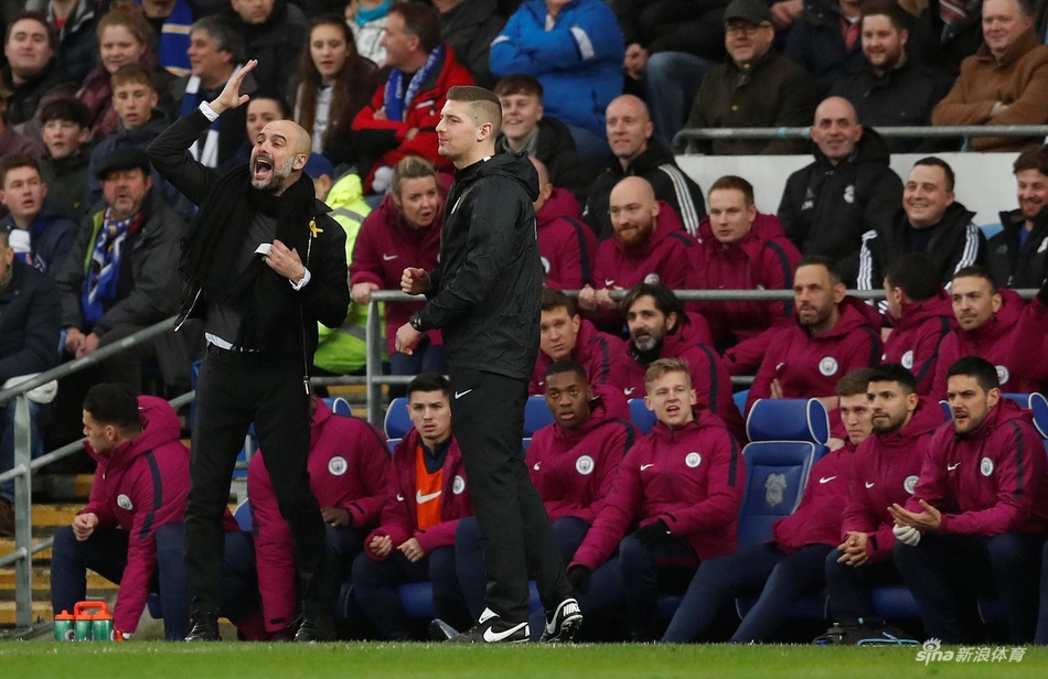 瓜迪奥拉场边指挥