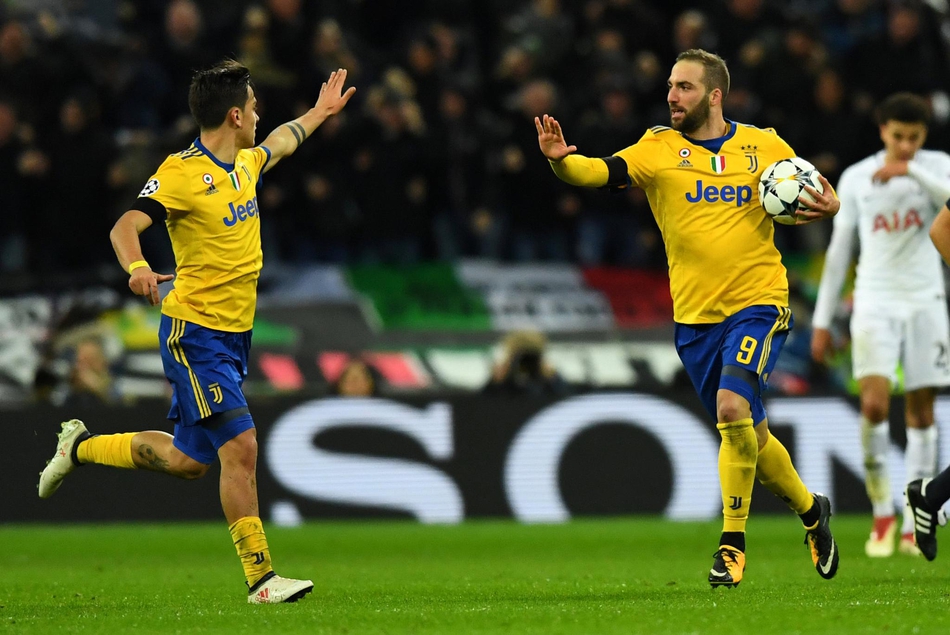 伊瓜因为尤文扳平比分