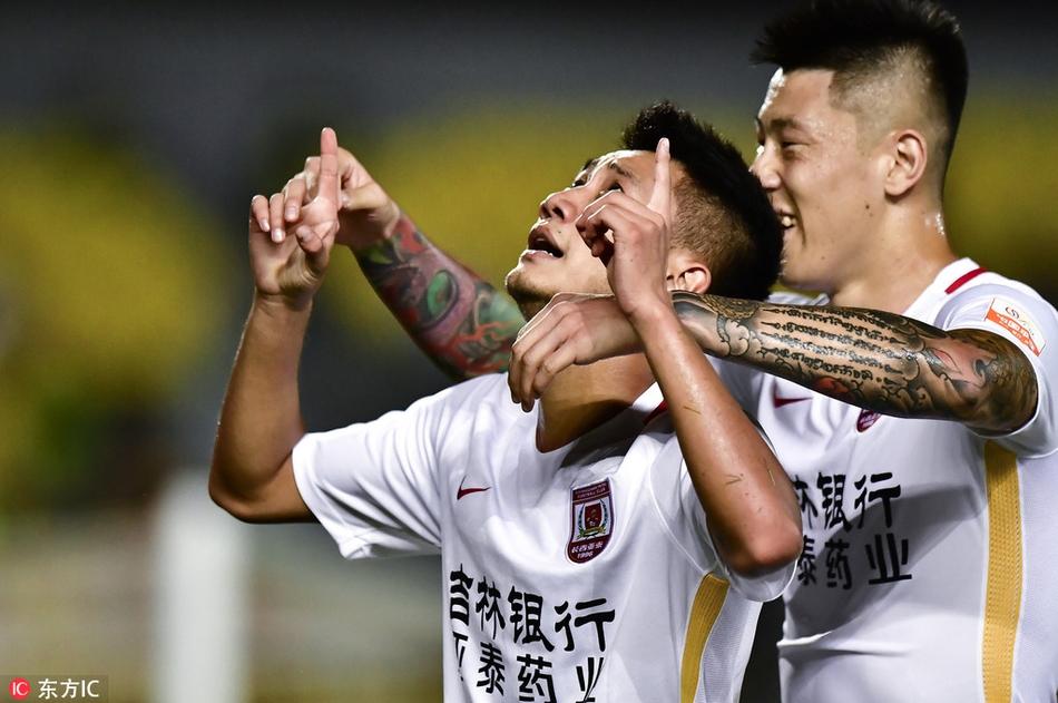 [中超]北京人和1-3长春亚泰