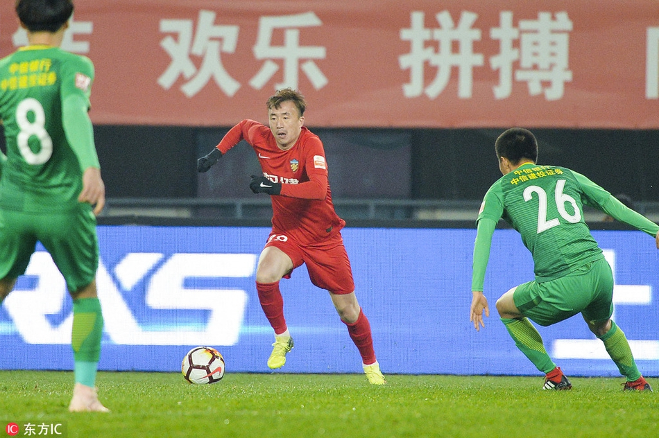 [中超]天津权健0-0北京国安