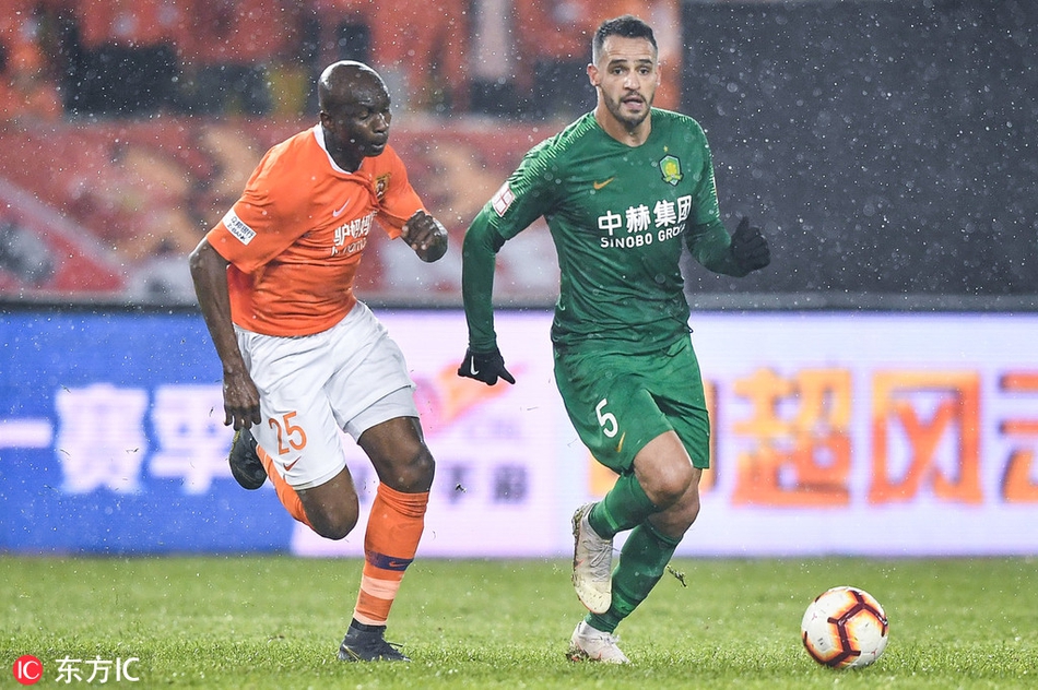 [中超]武汉卓尔0-1北京国安