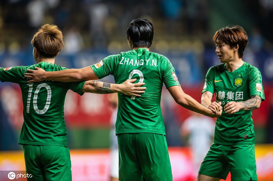 [中超]广州富力1-4北京国安