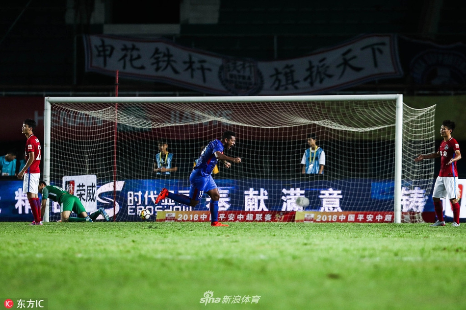 瓜林为申花再次超出比分