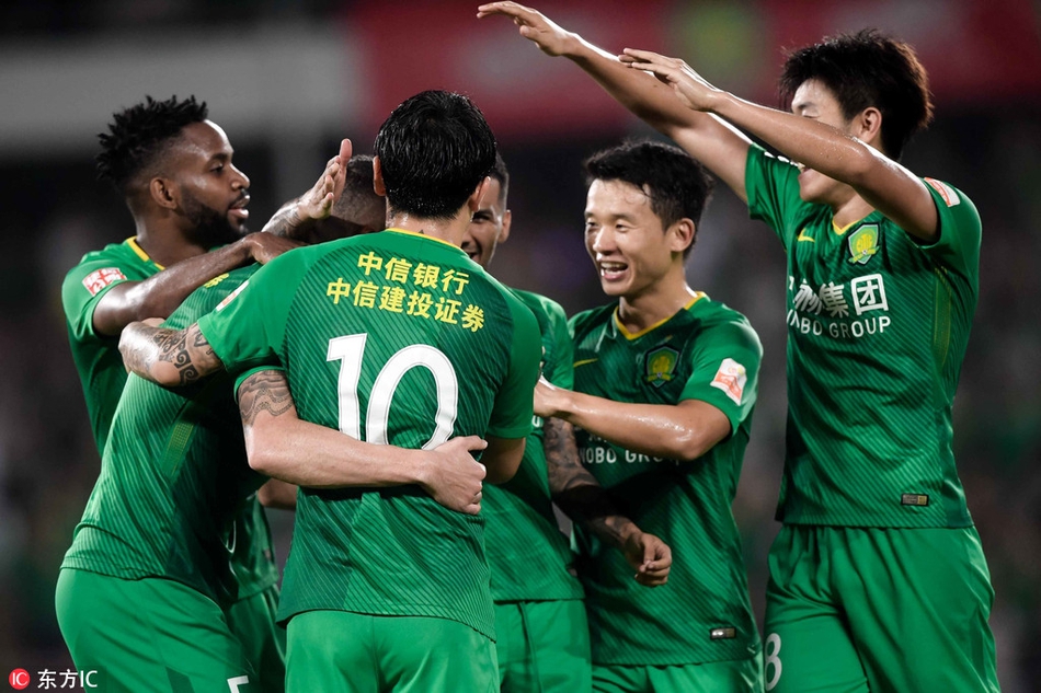 [中超]北京国安5-2大连一方