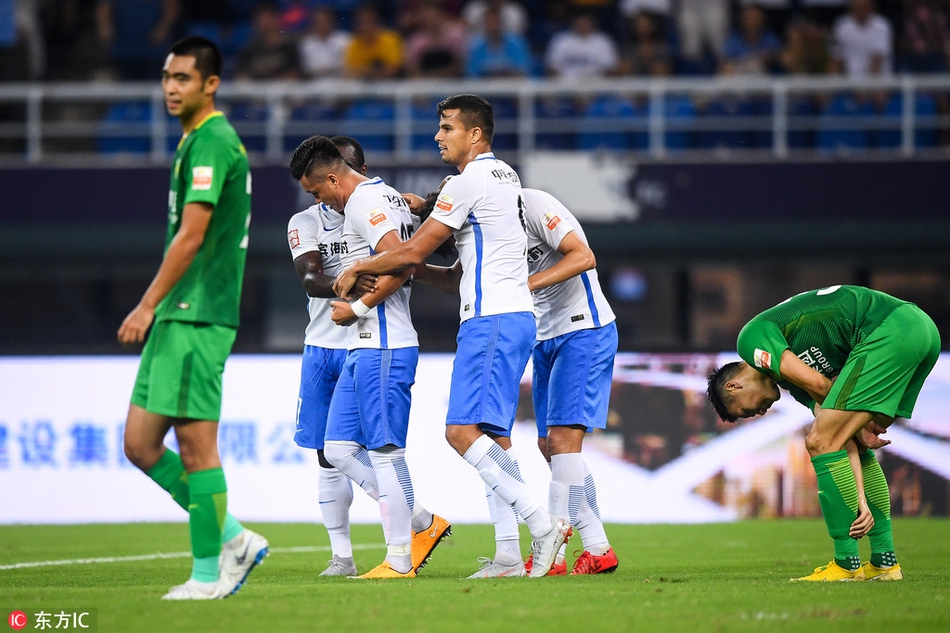 [中超]天津泰达2-5北京国安