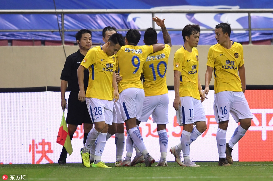 苏宁客场取得领先