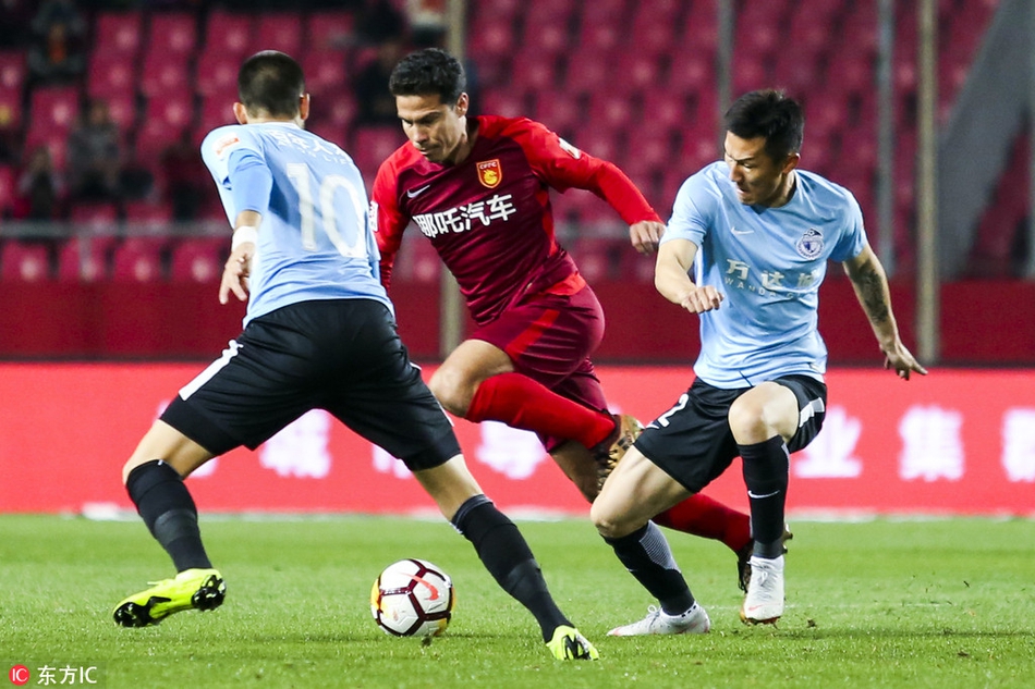 [中超]河北华夏3-2大连一方