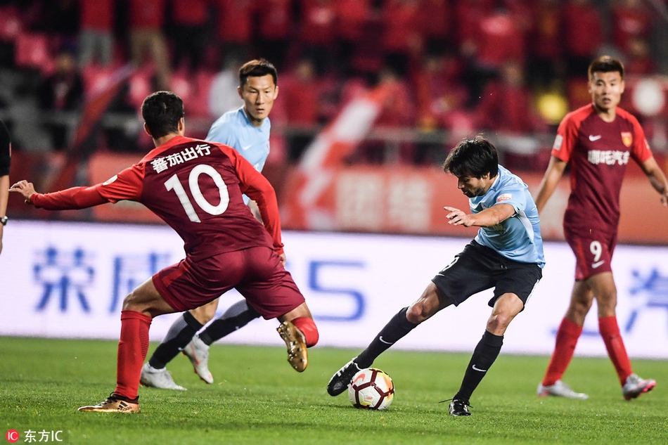 [中超]河北华夏3-2大连一方