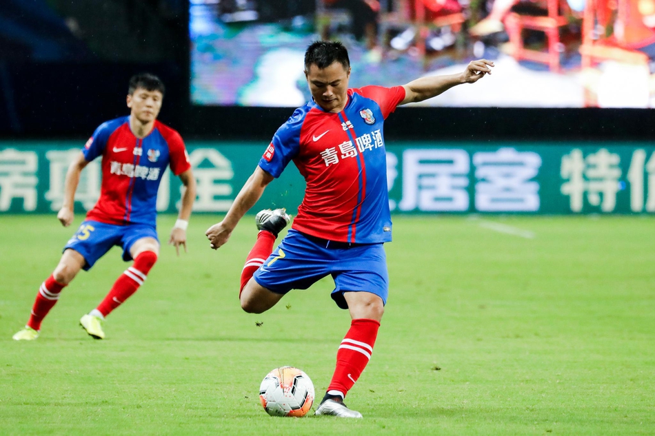 [中超]青岛黄海1-2河北华夏