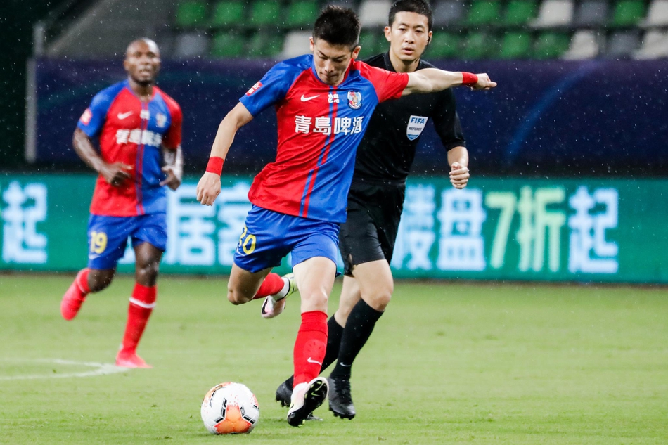 [中超]青岛黄海1-2河北华夏