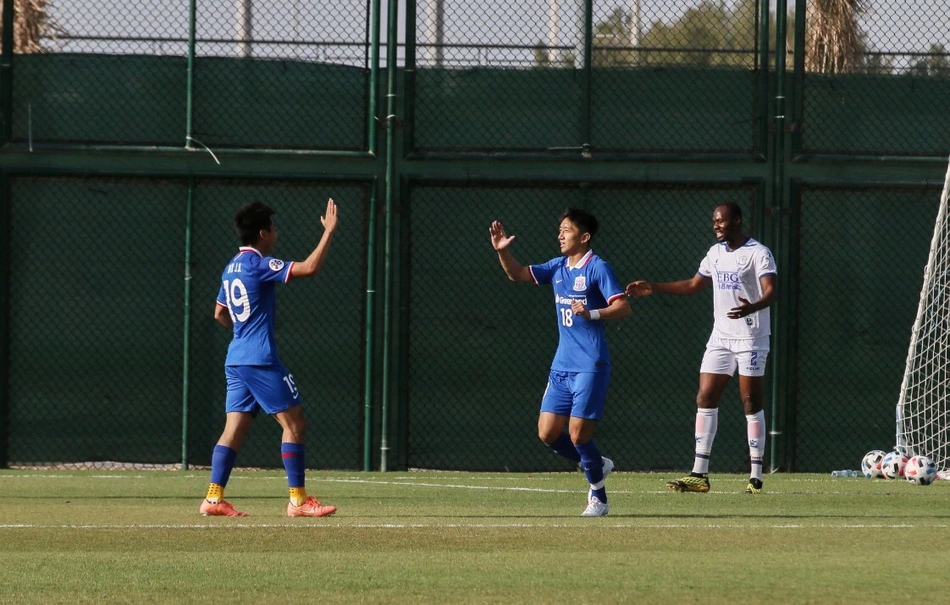 申花热身赛3-1永昌