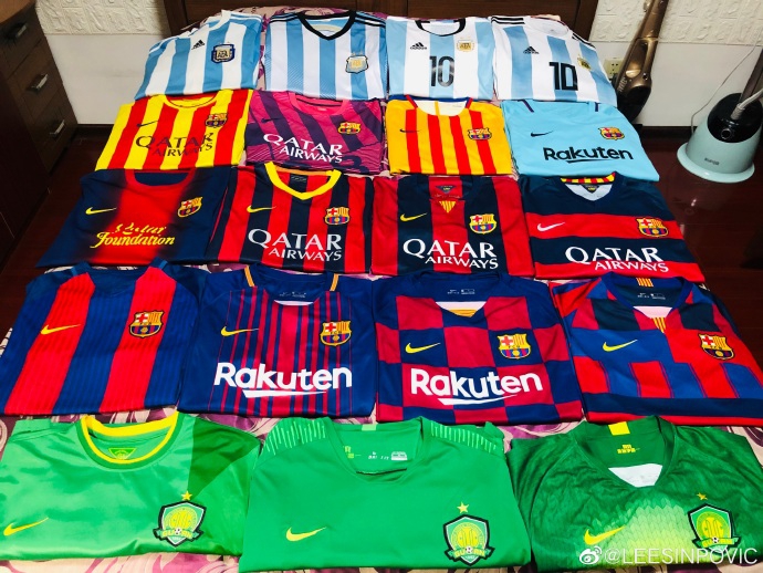 晒球衣挑战赛之国安球衣篇