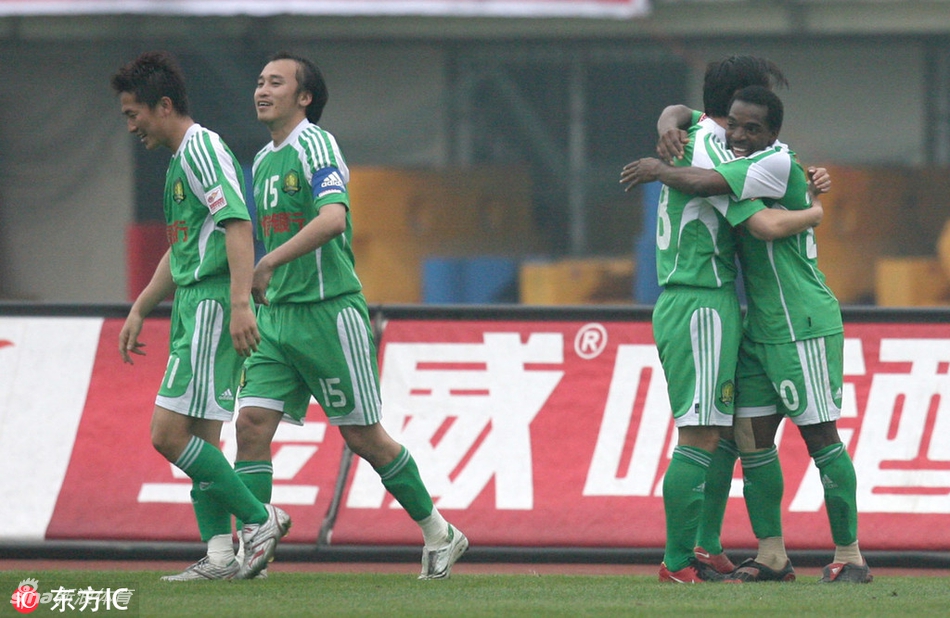 2008年中超第3轮 国安1-0绝杀卓尔前身（武汉光谷）