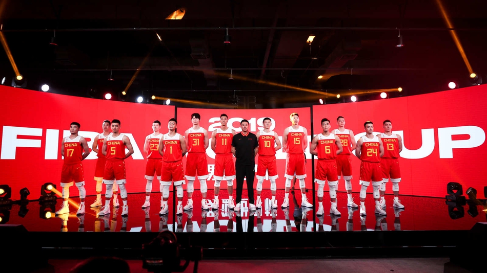 酷炫！中国男篮世界杯全新球衣曝光