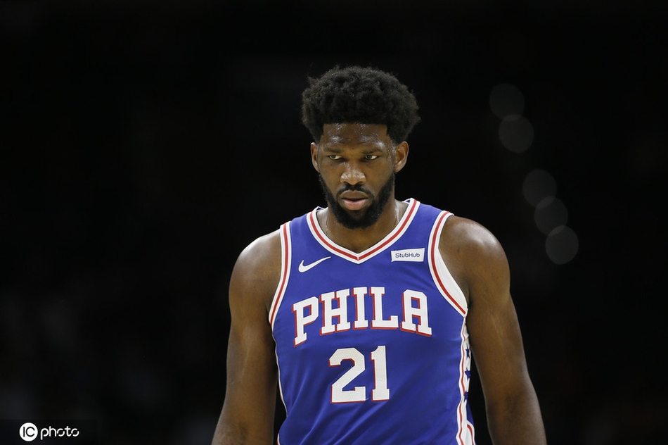 并列第6：恩比德