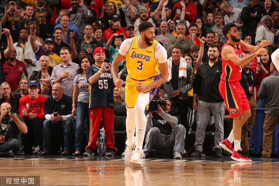 [NBA常规赛]湖人114-110鹈鹕