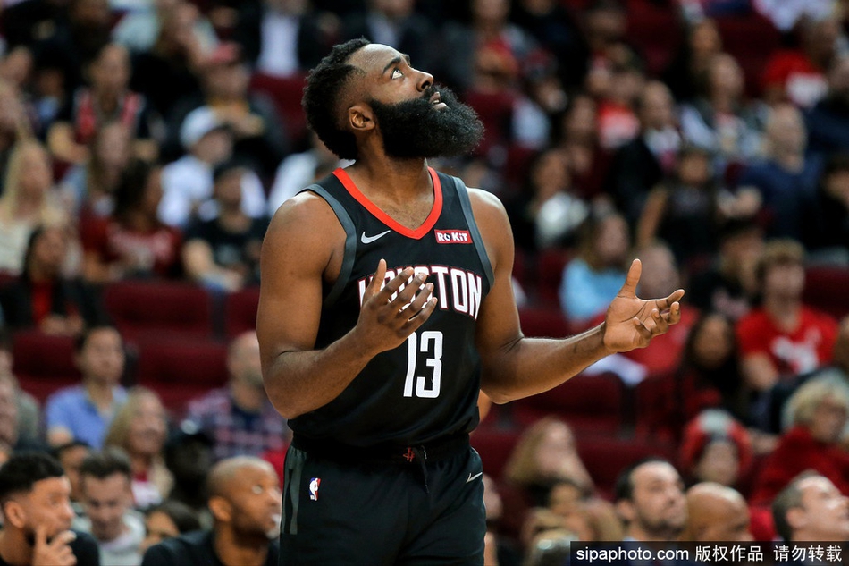 总出场时间第二 哈登