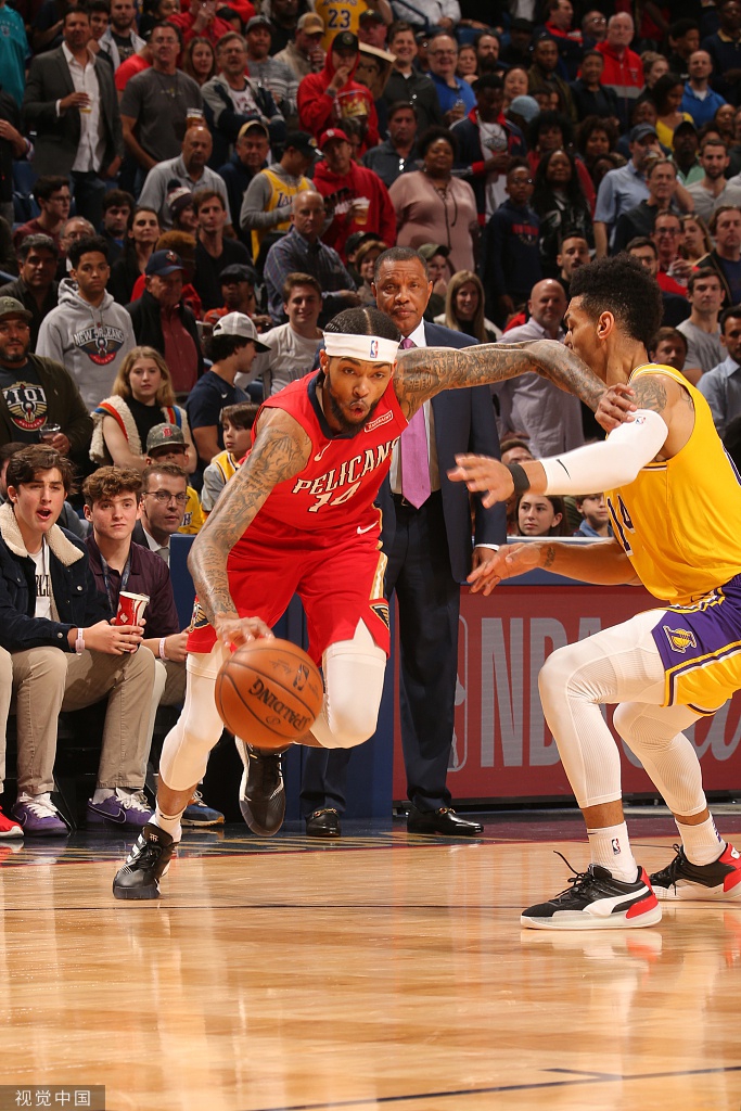[NBA常规赛]湖人114-110鹈鹕