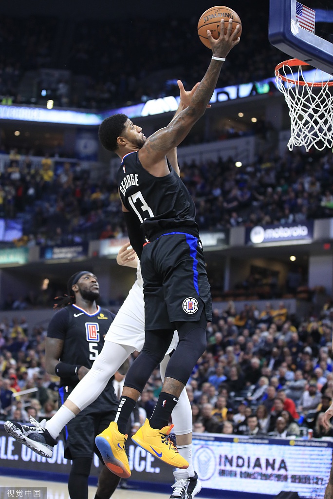 [常规赛]：快船110-99步行者