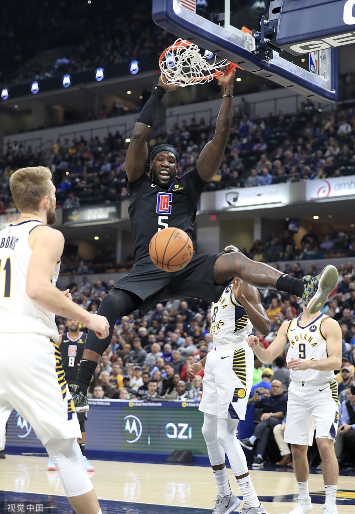 [常规赛]：快船110-99步行者