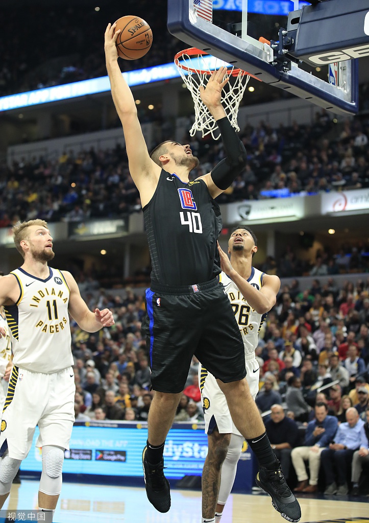 [常规赛]：快船110-99步行者