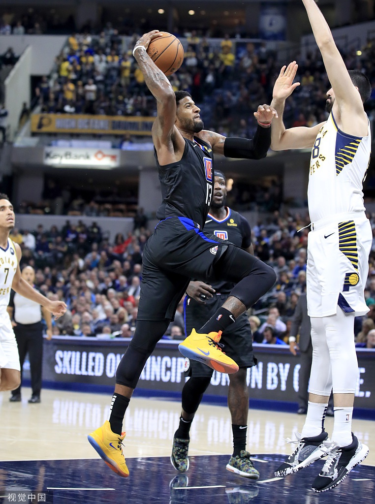 [常规赛]：快船110-99步行者