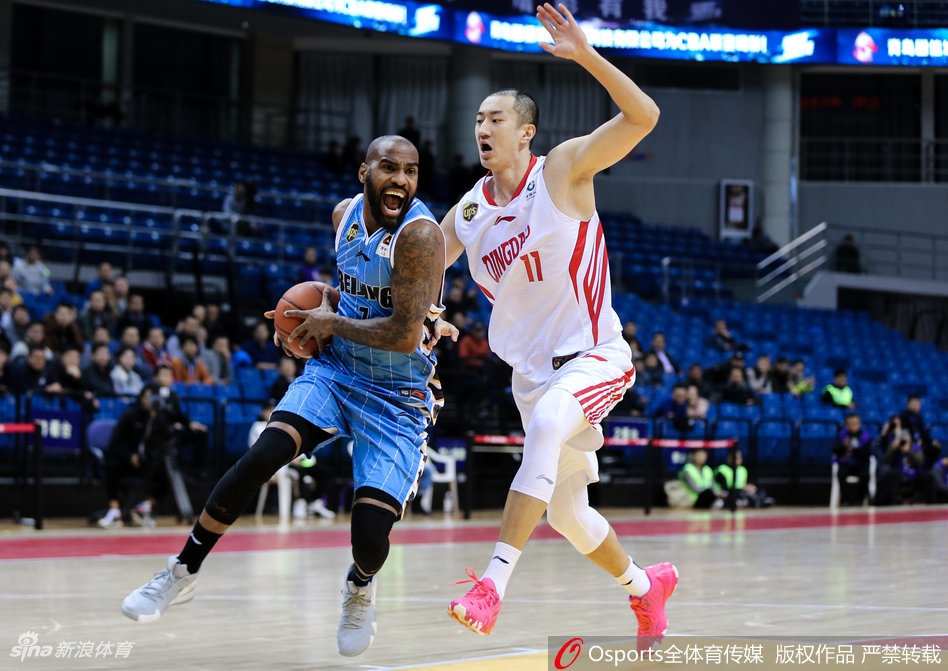 CBA第14轮:青岛92-107北京