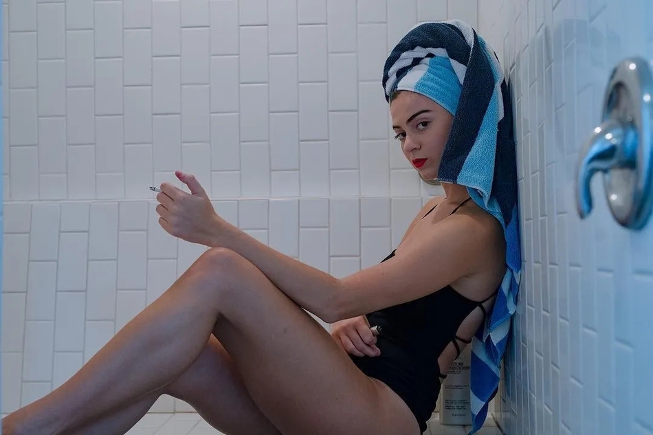 公牛拉拉队员身材绝佳妩媚动人！微微嘟起的小嘴巴，这才叫女人味