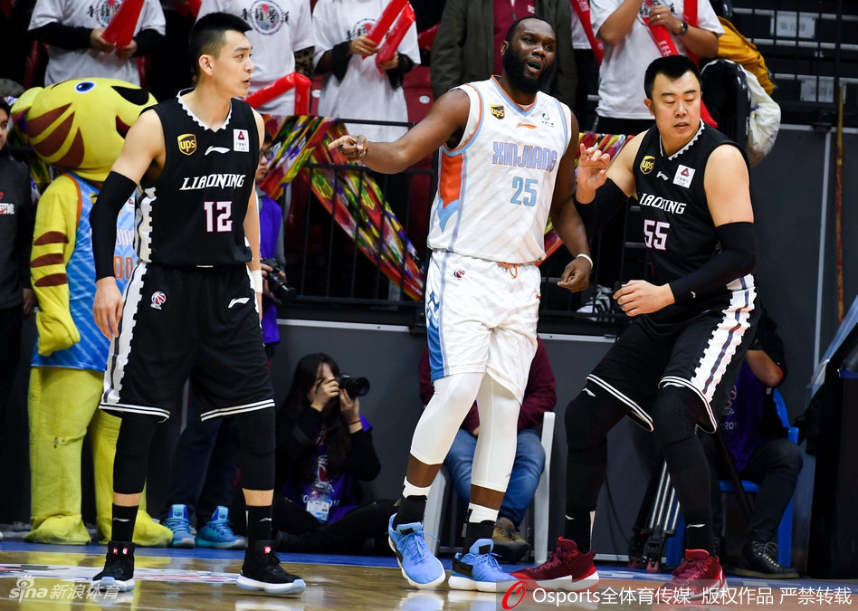 CBA第11轮：新疆vs辽宁