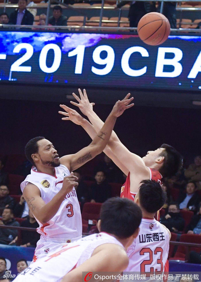 CBA第14轮：山东97-86八一