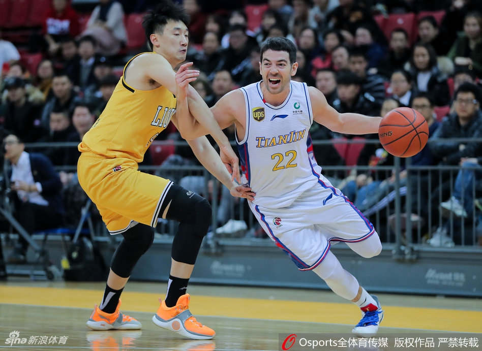 CBA第38轮：天津100-115广厦
