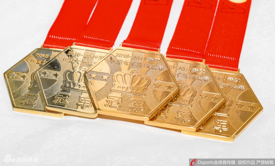 WCBA总冠军奖杯金牌FMVP奖杯曝光