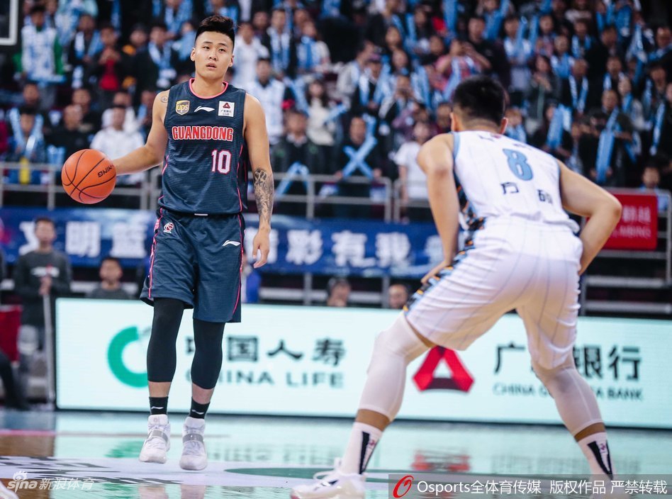CBA第1轮:北京84-87广东
