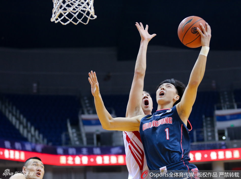 CBA第35轮:青岛108-129广东