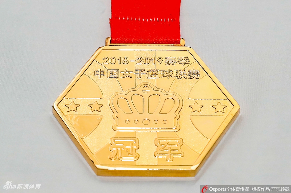 WCBA总冠军奖杯金牌FMVP奖杯曝光