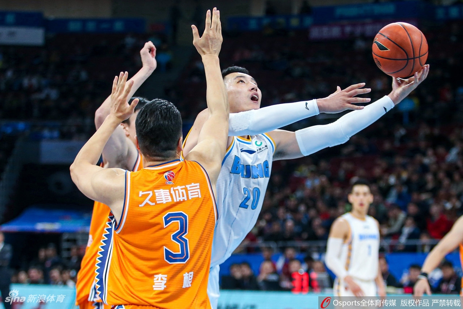 CBA第3轮:北京94-88上海