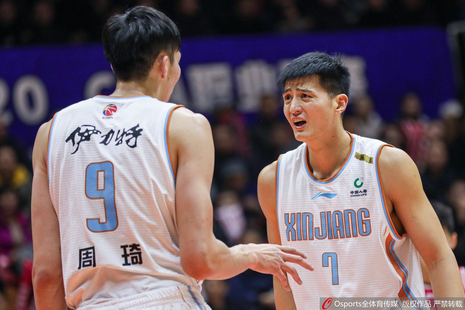 CBA第5轮:新疆112-107吉林