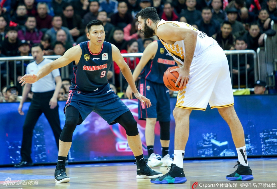 CBA第43轮:广厦108-114广东