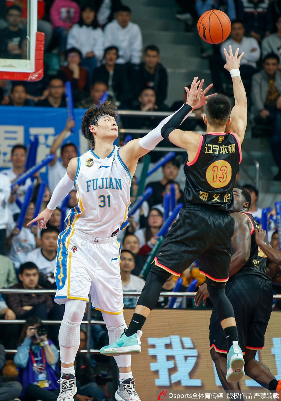 CBA1/4决赛：福建102-106辽宁