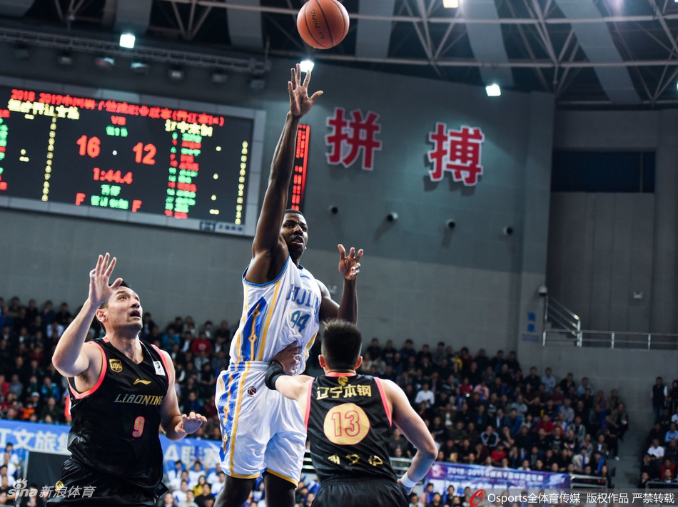 CBA1/4决赛：福建102-106辽宁