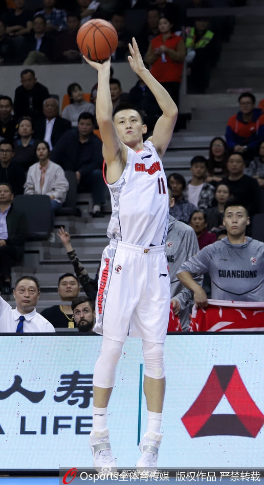 CBA第25轮:广东129-101北控