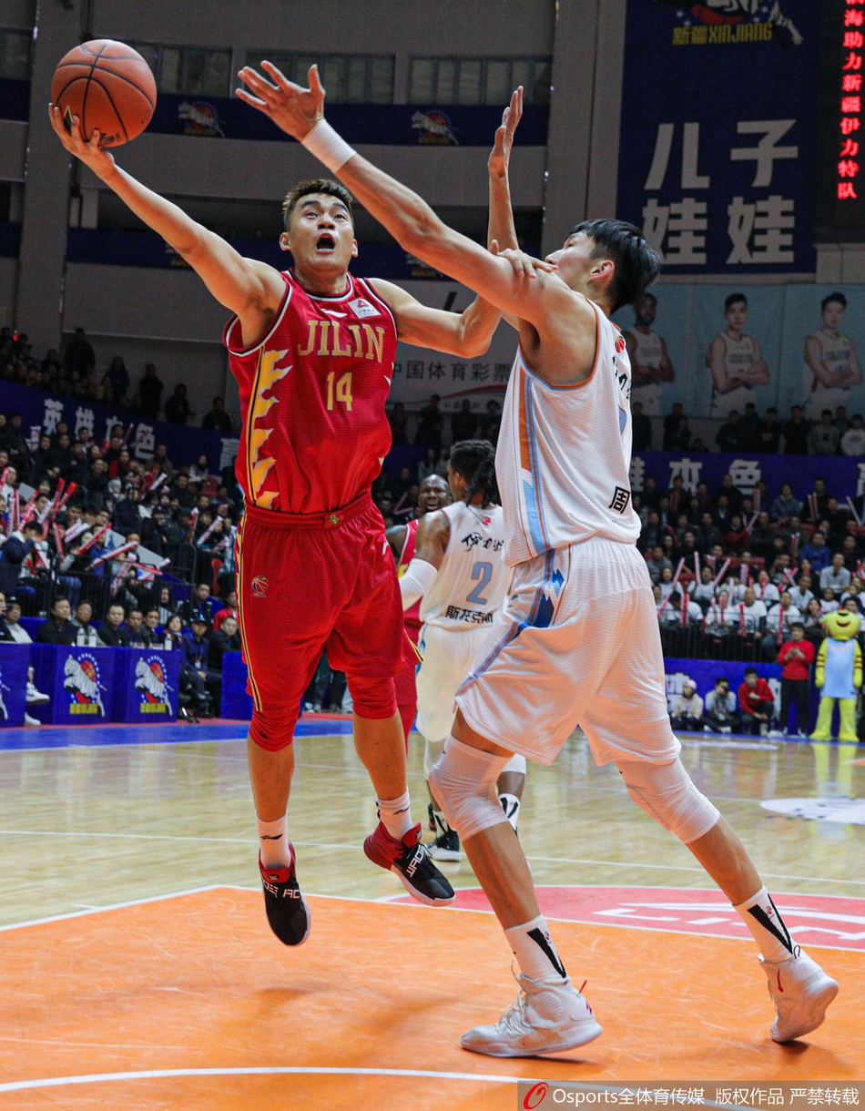 CBA第5轮:新疆112-107吉林