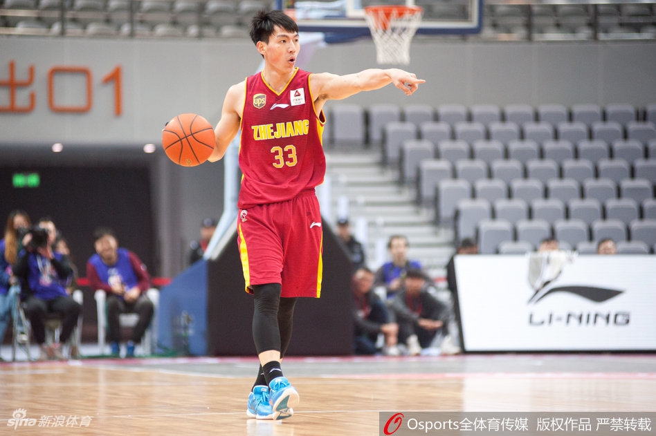 CBA第15轮：肯帝亚96-113浙江