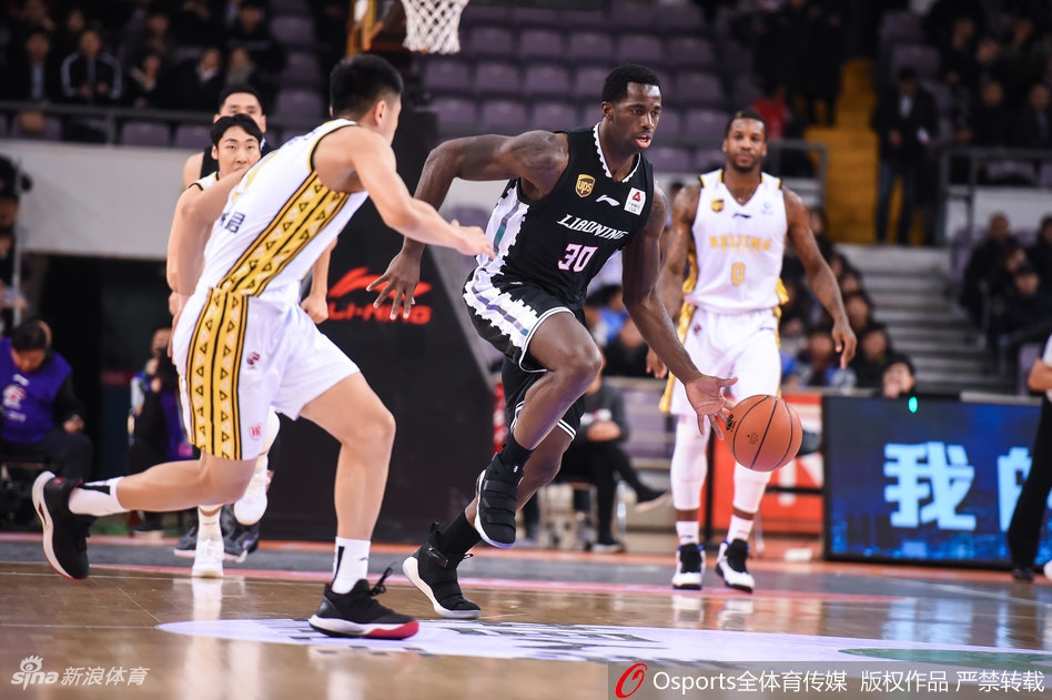CBA第28轮：北控87-119辽宁