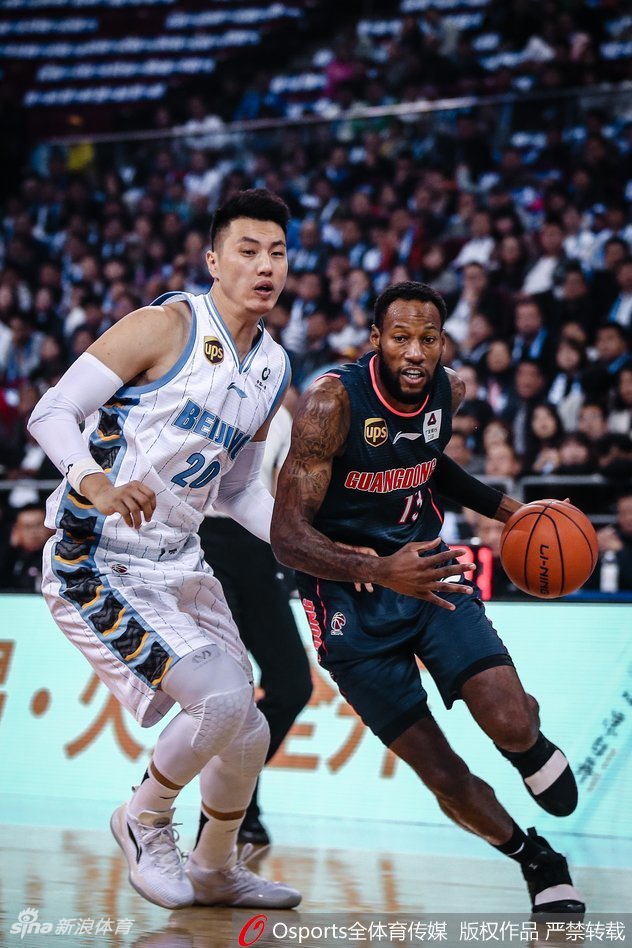 CBA第1轮:北京84-87广东