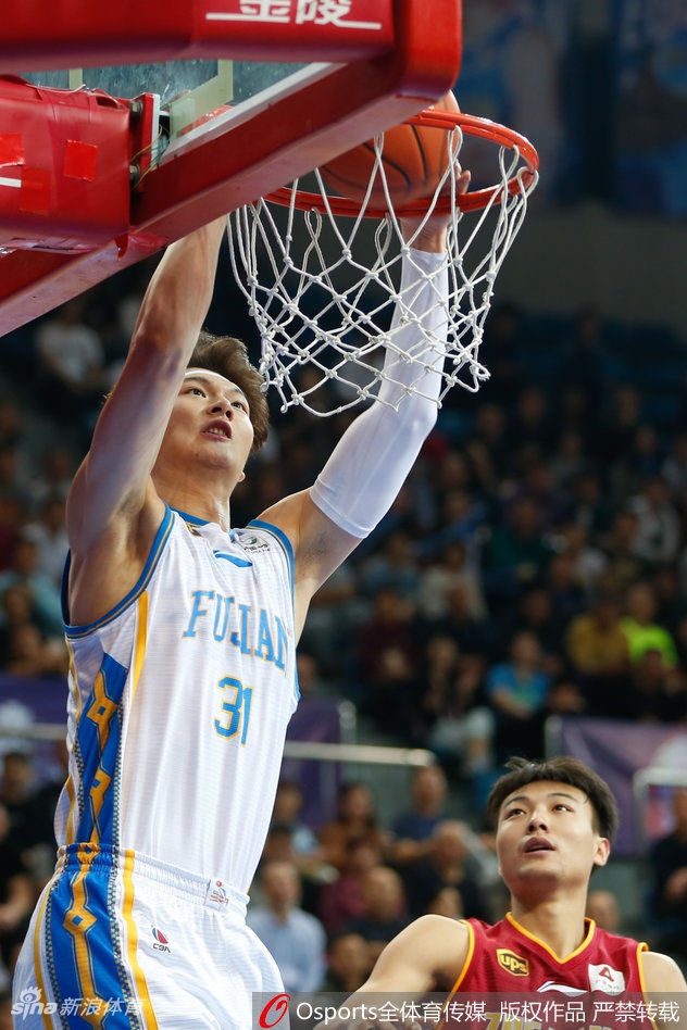 CBA第7轮:福建114-122浙江