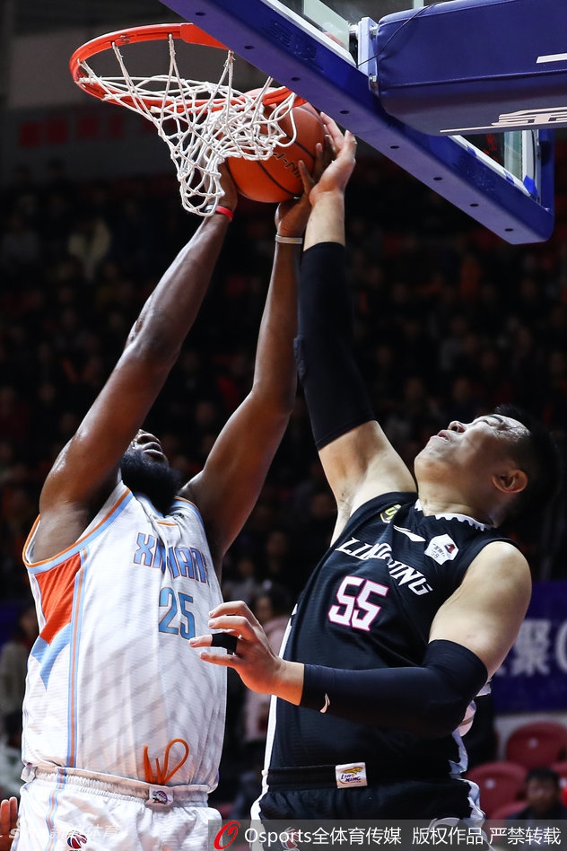 CBA第11轮：新疆vs辽宁