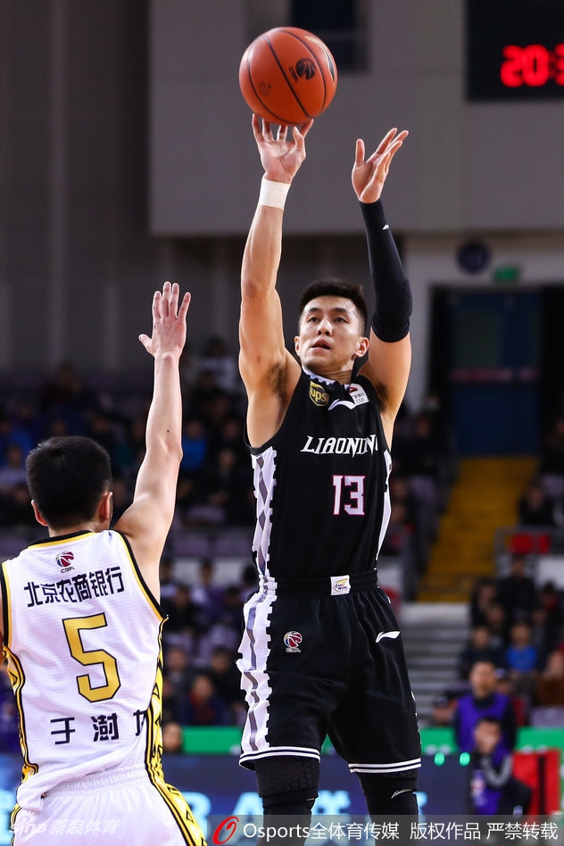 CBA第28轮：北控87-119辽宁