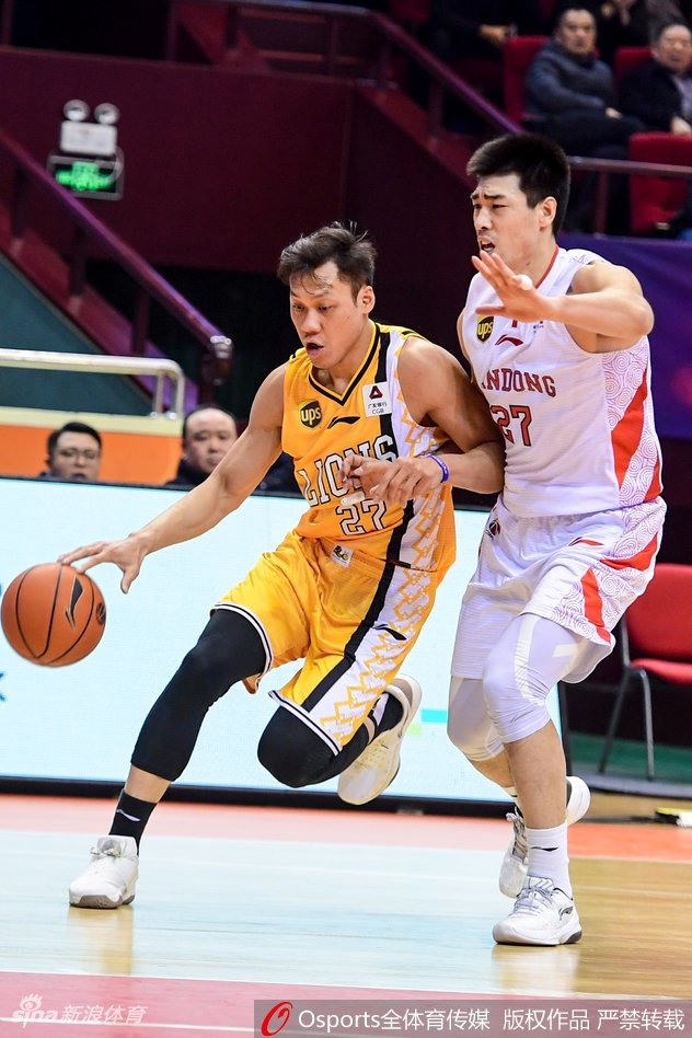 CBA第41轮：山东113-104广厦