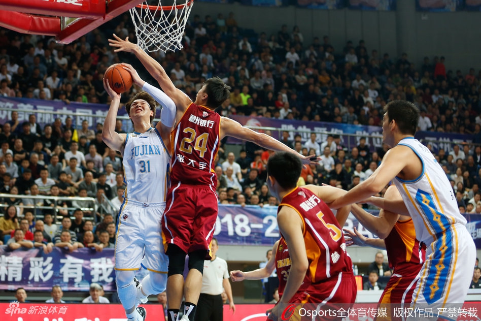 CBA第7轮:福建114-122浙江